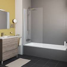 Cambiar Bañera Por Ducha Leroy Merlin Mampara Banera Transparente Cromado Dado 1 Hoja 80 X 140 Cm Leroy Merlin Mampara Banera Puertas De Ducha Mampara