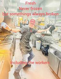 My boss took this photo and my co-worker edited it... : r/wendys