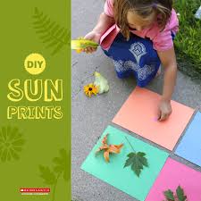 Learn About The Sun S Ultraviolet Rays While Making A Nature Inspired Print Sun Prints Kids Learning Activities Science Explorer