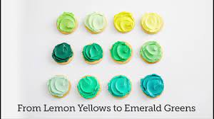 Typically the ratio to make brown food coloring is to mix 1 drop of red dye into every 1 drop of green food dye. How To Mix Buttercream Colours Greens Yellows Youtube