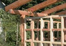 Pergola Mit Rankgitter Pergola Rankgitter Garten