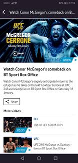 Contact bt sport on messenger. Ufc 246 Is On Bt Sport Box Office Meaning That It Is Payperview For Us Uk Folks Ufc