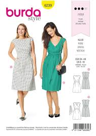 Heute nehme ich dich mit, wenn ich mir ein mega süßes, ganz einfaches und sehr schnell genähtes sommerkleid mache.der schnitt ist von brigitte heitland und d. Burda Schnittmuster 6239 Damen Kleid Alfatex Webshop