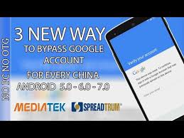 3 New Method To Remove Delete Bypass All China Google Account Lock Frp 2018 On Android 6 0 1 7 0 1 Youtube