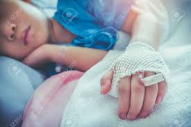 Entry into a hospital is usually called an admission. Illness Asian Child Admitted In Hospital With Saline Intravenous Stock Photo Picture And Royalty Free Image Image 91793304