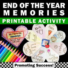 All about me beginning and end of the year. End Of The Year Crafts Worksheets Teaching Resources Tpt