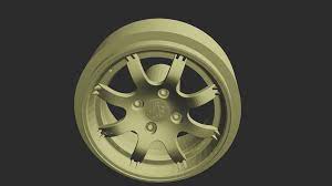 Free STL file speedline pts scalextric wheel・3D printable design to  download・Cults