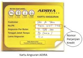 Maybe you would like to learn more about one of these? Update Gambar Contoh Nomor Kontrak Adira Finance Bisnism Com 2021