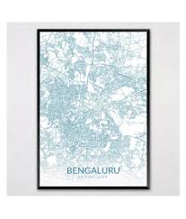 Karnataka tourism map helps in exploring the town with ease and you can also get useful information regarding the landmarks of karnataka through the karnataka travel maps. Samyu Bengaluru Karnataka City Map Paper Art Prints With Frame Buy Samyu Bengaluru Karnataka City Map Paper Art Prints With Frame At Best Price In India On Snapdeal