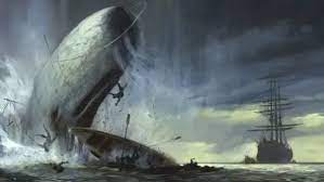 View dark blue on beige. Why Is The Whale Named Moby Dick Who Named Him Quora