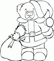 Orso Di Natale Disegno Di Natale Da Colorare Disegni Da Colorare Idee Per Disegnare Disegni