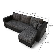 Ecksofas mit schlaffunktion bequem online bestellen. Vicco Ecksofa Mit Schlaffunktion Sofa Couch Schlafsofa Bettfunktion Taschenfederkern Grau Schwarz Online Kaufen Bei Netto