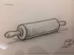 642 things to draw day 1 a rolling pin rolling pin rolls drawings