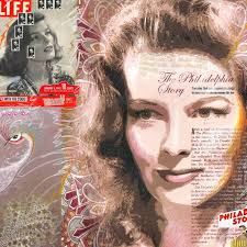 Katharine Hepburn, LIFE January 6, 1941 Collage by Alexander Mak