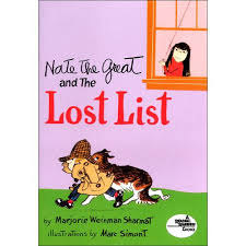 Nate The Great The Lost List Comprehension Question Nate The Great Greatful Books For Beginning Readers