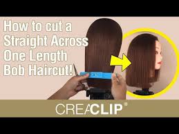 However, adding layers and bangs give you an exciting look. How To Cut A Straight Across One Length Bob Haircut For Fine And Thin Hair Litetube
