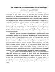 Frases e pensamentos de feminismo. Ang Ugnayan Ng Feminismo Sa Usapin Ng Wika At Ideolohiya Docx Ang Ugnayan Ng Feminismo Sa Usapin Ng Wika At Ideolohiya Jolo Jaimer F Tigas Bsa 1 15 Course Hero