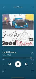 Find ids of all songs of juice wrld. Lucid Dreams Spotify Screenshot Music Album Covers Song Playlist