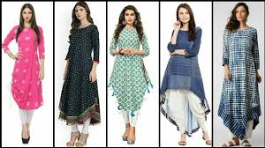 New Style And Trendy Different Styles Designer Casual Kurti Dress Design Casual Designer Different Kurti Style Sty Designer Dresses Kurti Designs Fashion