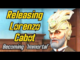 Fallout 4 Setting Lorenzo Cabot Free And Becoming 39 Immortal 39 Secret Of Cabot House Quest Youtube Fallout 4 Secrets Fallout Facts Fallout Cosplay