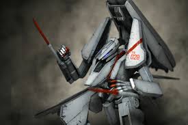 nctryzob フィギュアコミュニティサイト fg 一七式衛人白月改 継衛 シドニアの騎士 から knights of sidonia japanese robot space soldier