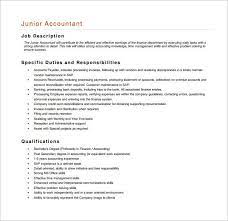 Qualified candidates have one or more of the following. Accountant Job Description Template 12 Free Word Pdf Format Download Free Premium Templates