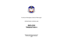 Pada tahun yang sama, unit ini. Calameo Huraian Sukatan Pelajaran Biologi Tingkatan 4