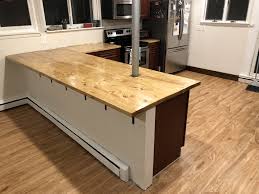 This is still less expensive than professionally installed slab countertops, which run between $100 and $185 for soapstone, $75 and $200 for granite, $80 and $155 for engineered quartz, and $85. Wooden Countertop Dave Eddy