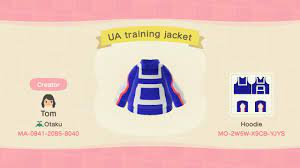 Share this my hero academia image embed codes! I Made A Ua Training Jacket From My Hero Academia Have Fun Animalcrossing
