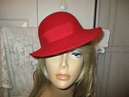 Lancaster Red Wool Felt Hat