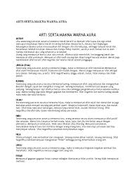 Baca lebih lanjut untuk mengetahui maksud warna air kencing. Arti Serta Makna Warna Aura