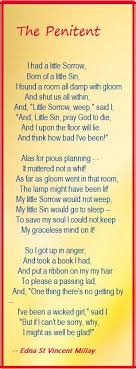 The Penitent Edna St Vincent Millay Edna St Vincent Millay Modern Poetry Sayings