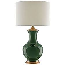 Currey And Company Lilou Green Ceramic Table Lamp 9r009 Lamps Plus Green Table Lamp Table Lamp Room Lamp