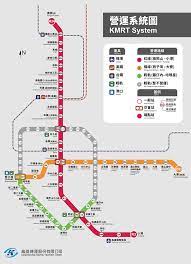 捷運與輕軌 高雄旅遊網 circular lighting map light rail