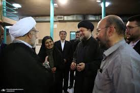 دیدار وزیر راه و شهرسازی با سید حسن خمینی