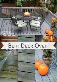 Behr Deck Over Cape Cod Grey Backyard Deck Makeover Deck Over