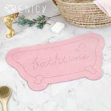 珪藻土バスマット enicy 珪藻土マット バスマット 珪藻土 かわいい おしゃれ ブラック ブルー 北欧 ピンク 速乾 お風呂 グリーン 足ふきマット 吸水 r006 ロイヤル通販 通販 yahoo ショッピング バスマット お風呂 ピンク