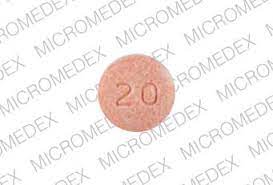This medicine is a pink, round, tablet imprinted with lupin and 20. Lupin 20 Pill Pink Round 8 00mm Drugs Com Pill Identifier