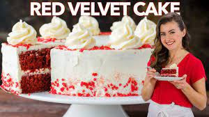 Transfer one layer to a rectangular cake. Red Velvet Cake Recipe With Cream Cheese Frosting Youtube