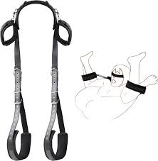 BDSM Neck to Wrist Bondage Restraints Set - Behind Back Handcuffs Collar  with Blindfold Adjustable Bondage Gear & Accessories, Bed SM Games Play Sex  Toys for Couples Yoga Sweater T8 : Amazon.ca: