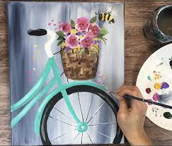 Check spelling or type a new query. Spring Bicycle Painting Step By Step Painting With Tracie Kiernan