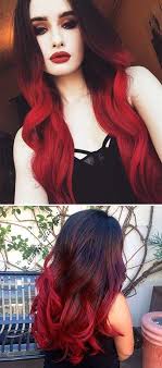 Black bob hairstyles, performed on thick hair, look fantastic and suit all face shapes. Amazing Black And Red Colored Hairstyles Hairstyles And Haircuts Lovely Hairstyles Com