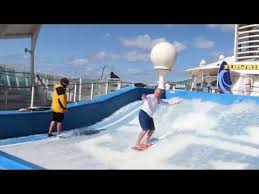 1st Time On A FlowRider At Age 56!