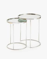 Image Of The Product Tall Nest Of Tables Set Of 2 Table Settings Zara Home Indoor Furniture