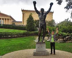 This humble home on rosehill in kensington was home to paulie and adrian in the original rocky movie, but was home to the entire balboa family in rocky v. Quirky Attraction The Rocky Statue In Philadelphia Quirky Travel Guy