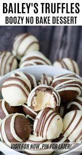 Bailey S Truffles Truffle Recipe Chocolate Truffle Recipe Easy Dessert Recipes