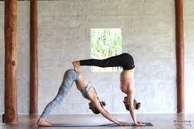 Couples yoga is an excellent way to grow trust, create a more profound relationship and just have fun together. 50 Partner Yoga Poses For Friends Or Couples Yoga Rove