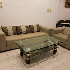 Harga sofa ruang tamu minimalis. Sofa Meja Tamu Perabotan Rumah Di Carousell