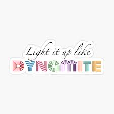 Get My Art Printed On Awesome Products Support Me At Redbubble Rbandme Https Www Redbubble Com I Sticker Bts Light It Desain Stiker Stiker Kertas Dinding