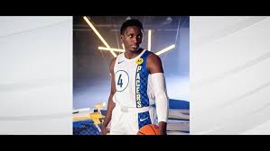 Don't miss out on official pacers gear from the nba store Pacers Unveil New City Edition Uniforms Wthr Com